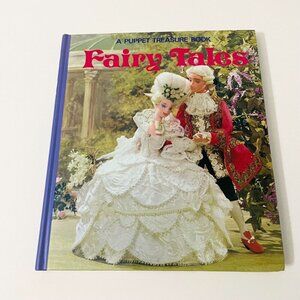 Vtg 1986 A Puppet Treasure Book Fairy Tales Tadasu Izawa and Shigemi Hijikata